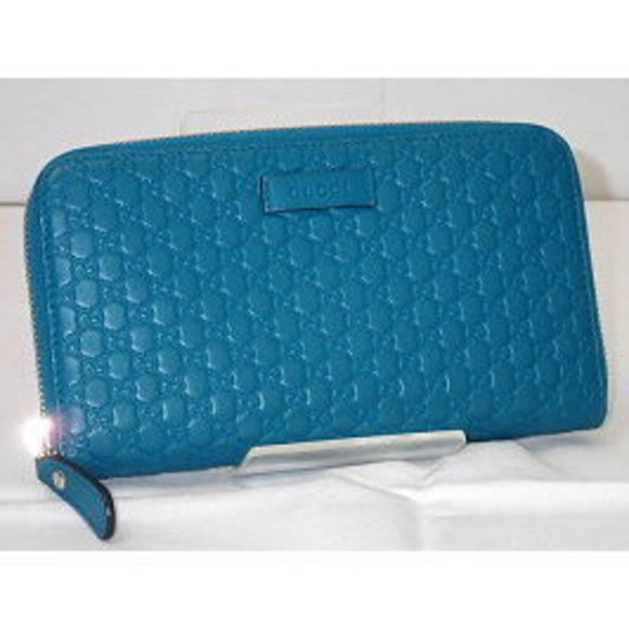 Gucci GG Micro Guccissima Zip Long Wallet - Picture 1 of 5